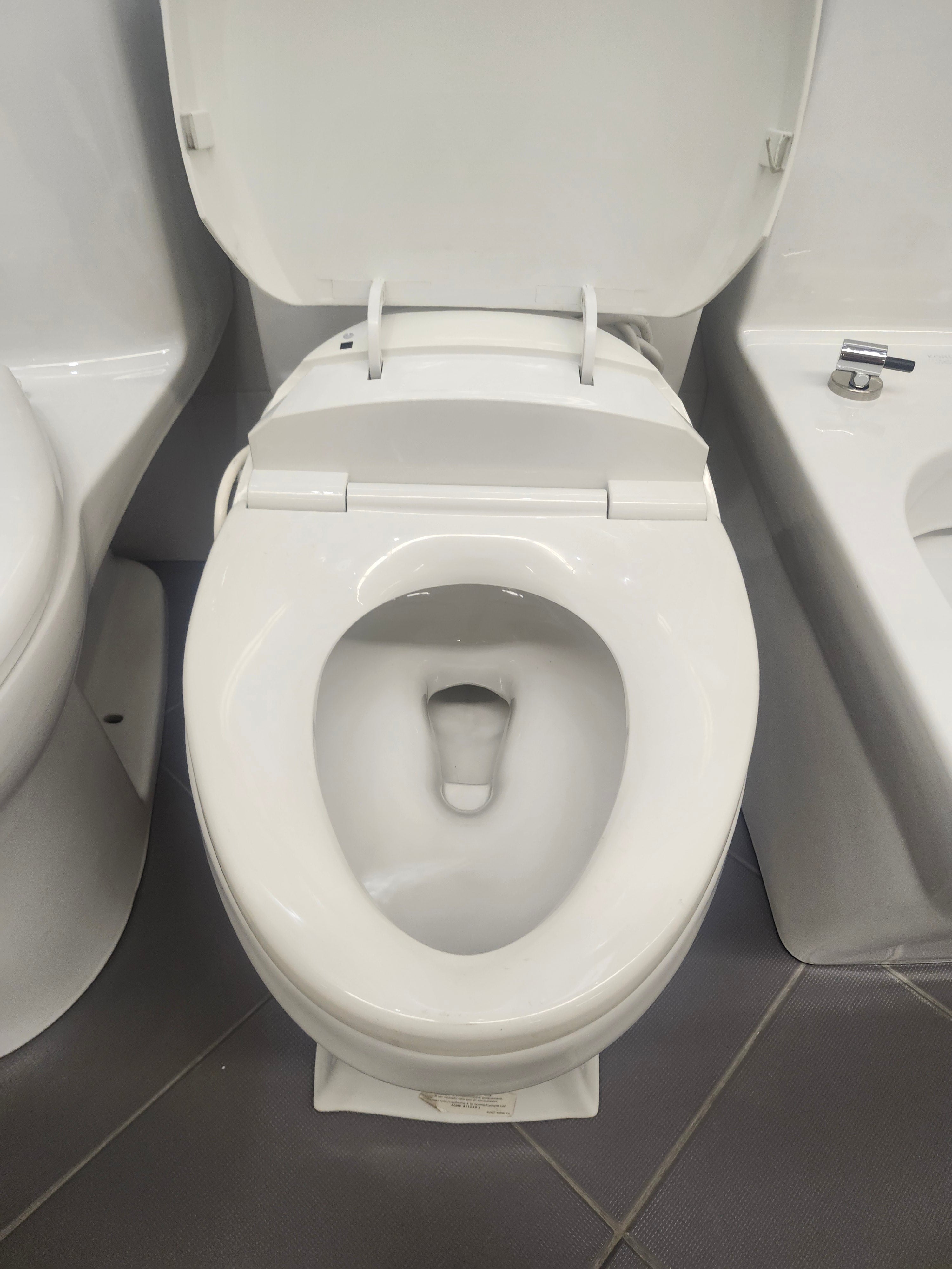 Kohler 1pc Toilet with Bidet Seat Combo (as is)