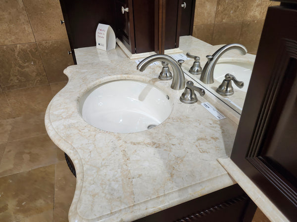 55" Vanico Victorian Vanity Combo (as is)