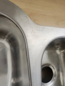 Vida Axes 27" x 19" Stainless Steel Round Undermount Kitchen Sink Floormodel Clearance-2