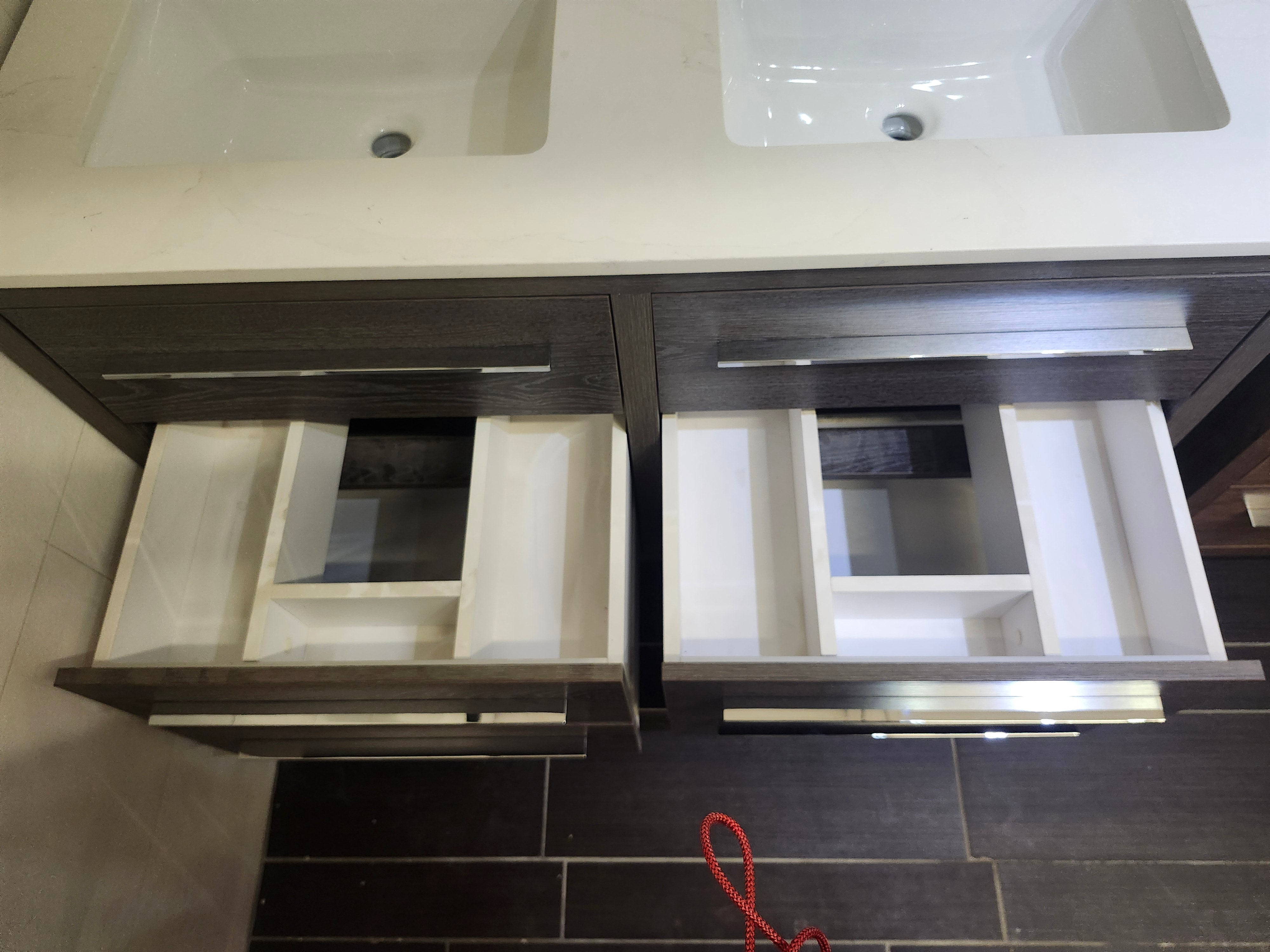 48" Aura Vanity with Countertop Combo (as is)