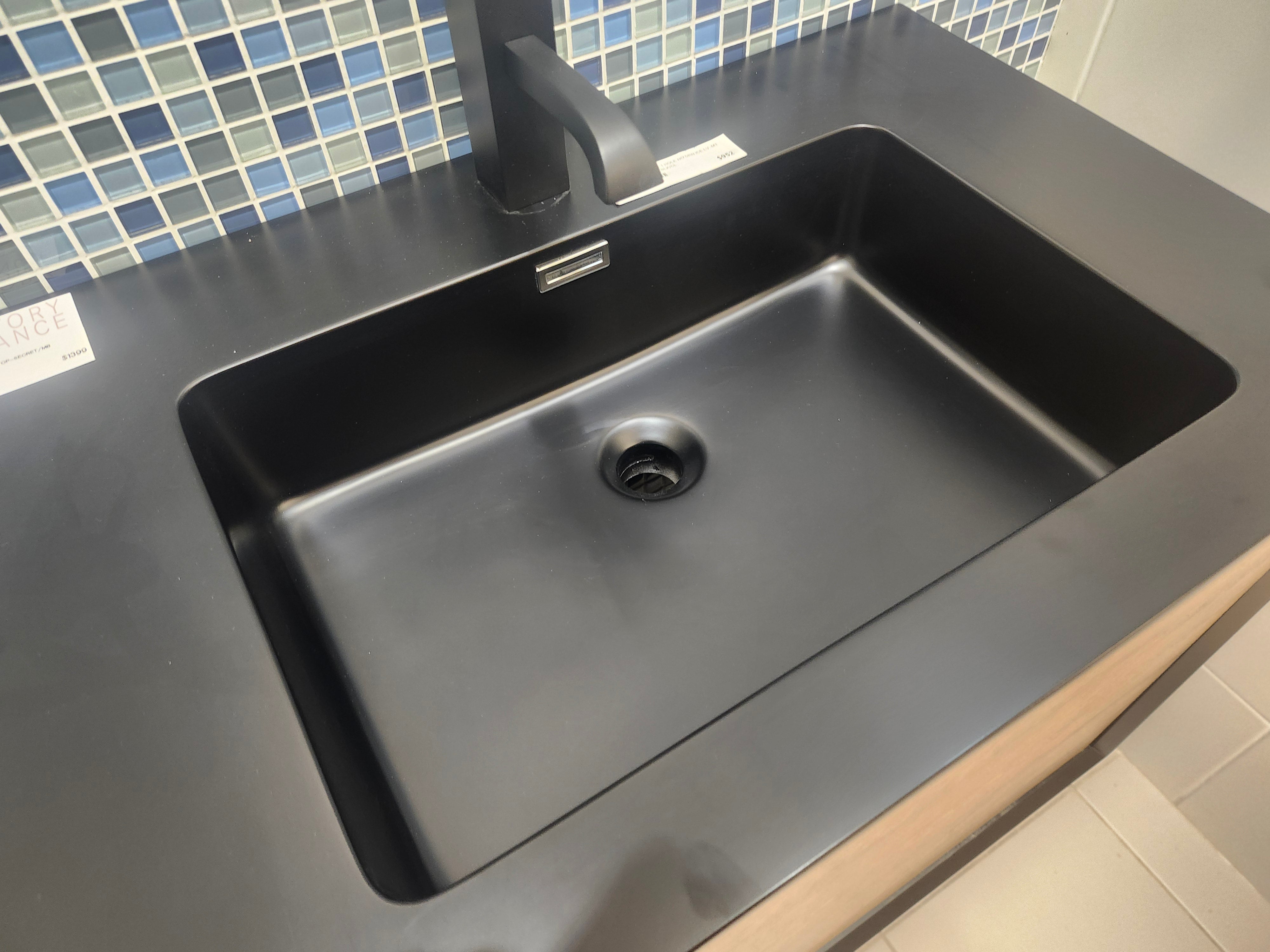 29" Flisa Top Secret Wall Vanity with Countertop Combo (as is)