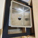 Vida Acute 18 x 18 Undermound Single Bowl Kitchen Sink Floormodel Clearance As Is m10-1