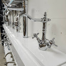 Riobel Single Hole Classic Bathroom Faucet with Lever Handle Floormodel As Is-6
