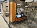 72" Vanico Loft Desk Vanity Combo (as is)