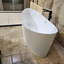 Aura Fiora 69 x 32 Freestanding Bathtub Floormodel Sold as is Clearance M9-3