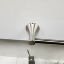 Vida 928 Series 24 Inch Towel Bar Bathroom Accessory Brushed Nickel Finish Floormodel Clearance As Is-2