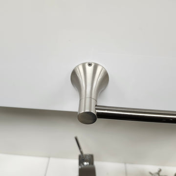 Vida 928 Series 24 Inch Towel Bar Bathroom Accessory Brushed Nickel Finish Floormodel Clearance As Is - 0