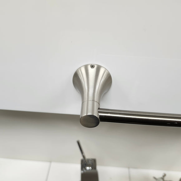 Vida 928 Series 24 Inch Towel Bar Bathroom Accessory Brushed Nickel Finish Floormodel Clearance As Is