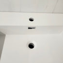 Vida Deco York 71 x 21 Vanity and Aura Countertop Sink Combo No handles Floormount Clearance as is L1-5