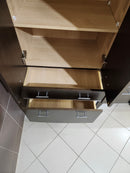 70" Vanico New York Vanity Combo with Dressing Table (as is)-12