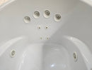 Neptune Whirlpool Biscuit bathtub clearance as is floormodel m7-6