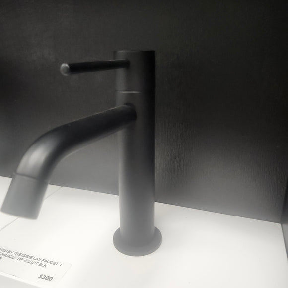 Aquabrass Treemme Single Hole Matte Black Faucet Floormodel Clearance Sold as is (153)