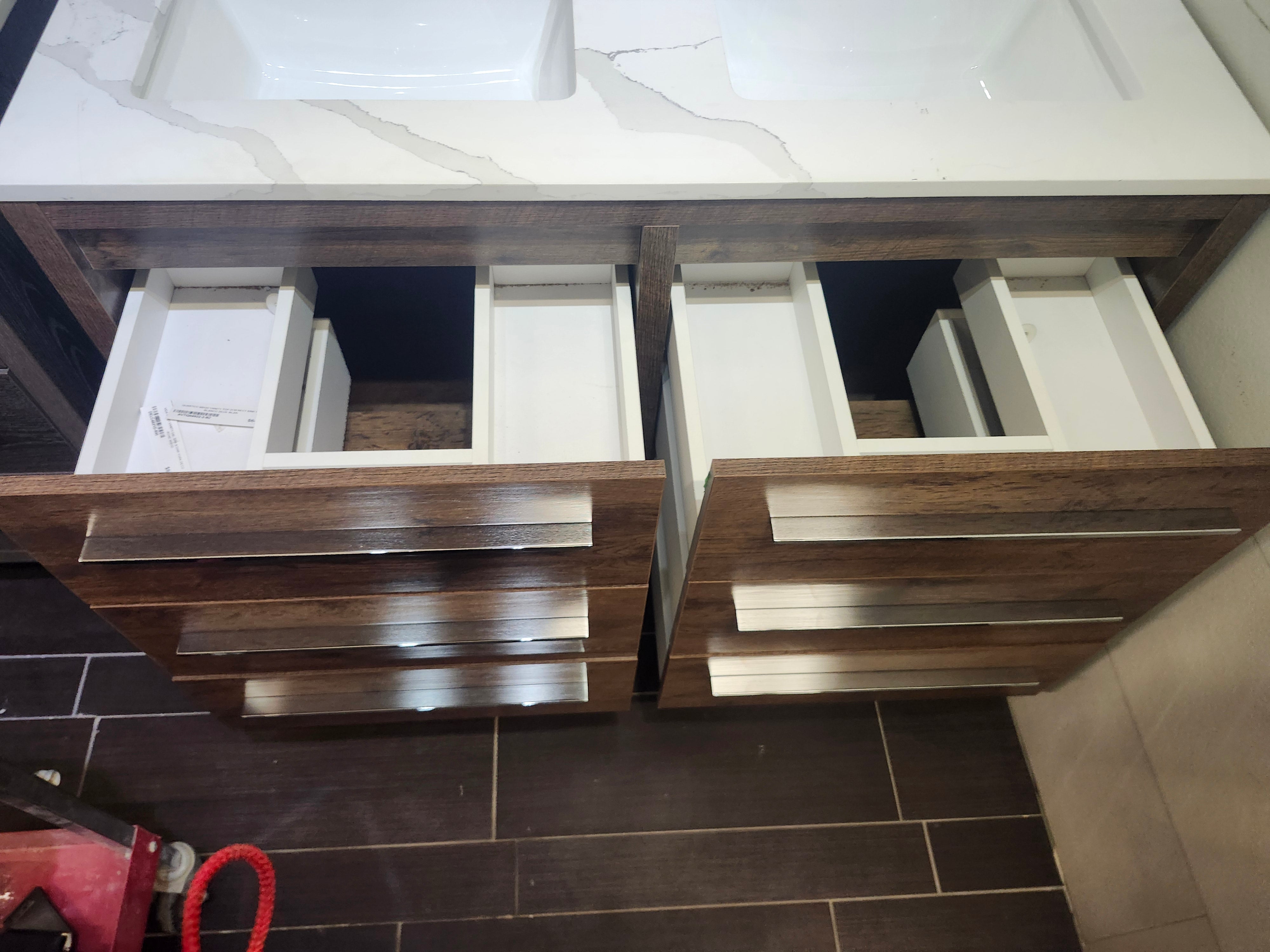 48" Aura Vanity with Countertop Combo (as is)