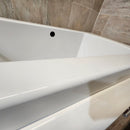 Primula Alcove 65 x 35 Built In Bathtub White 4066AA1 Floormodel Clearance as is M10-9