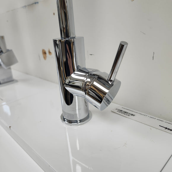 Single Hole Bathroom Faucet with Lever Handle Floormodel As Is