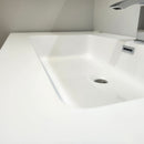 Rubi Aria 35 x 18 Vanity, Countertop Sink and LED Mirror Combo Floormodel Clearance Sold as Is-6