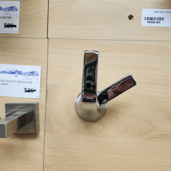 Brizo Sotria Double Robe Hook Bathroom Accessory Floormodel As Is