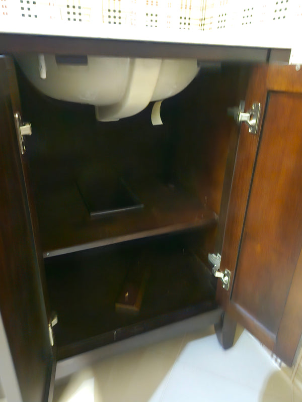 60" Fairmont Vanity & Countertop Combo with Medicine Cabinets and Faucets (as is)