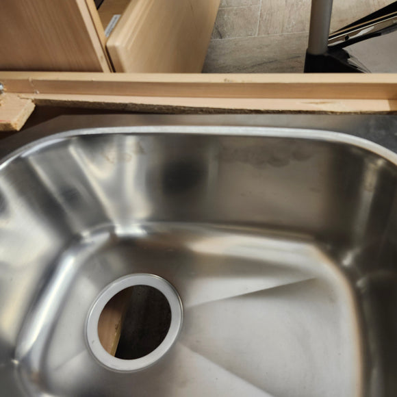 Franke 2 Bowl Steel Kitchen Sink Floormodel Clearance as is m10