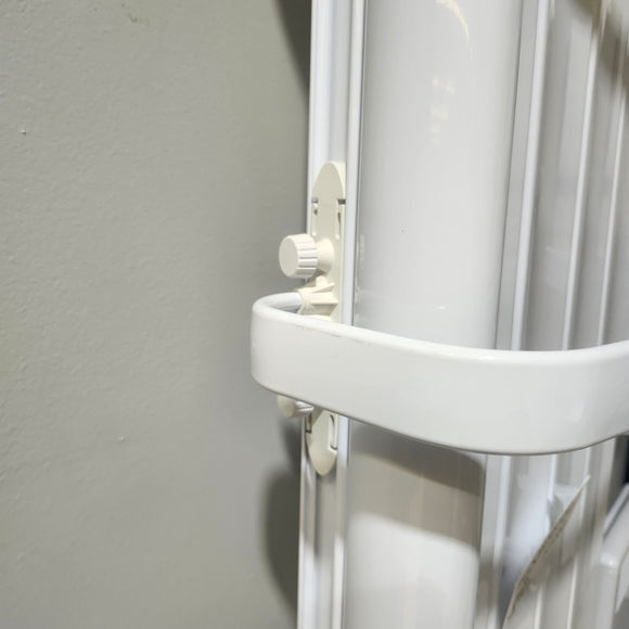 Convectair Wall-mounted electric towel warmer & heater combo floormodel as is i15