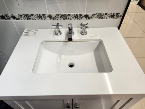 30" Fairmont Americana Vanity & Countertop Combo with Mirror (as is)