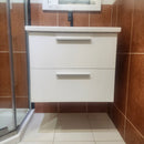 24" Vida Elements Vanity and Countertop Combo with Mirror (as is) j3-5