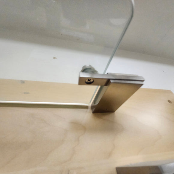 Vida 940 Series Glass Shelf Bathroom Accessory Floormodel Sold As is