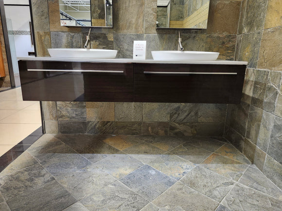 72" Vanico Soho Vanity Combo (as is) l10