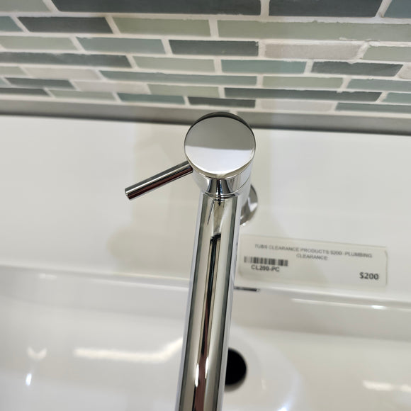 Bathroom Vanity Faucet single Hole and Single Lever Low Profile Floormodel Clearance Sold as is G6