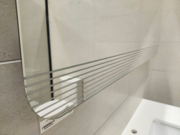 Vida Vanity Mirror Ovo 47 x 24 x 2 White Floormodel Clearance m5