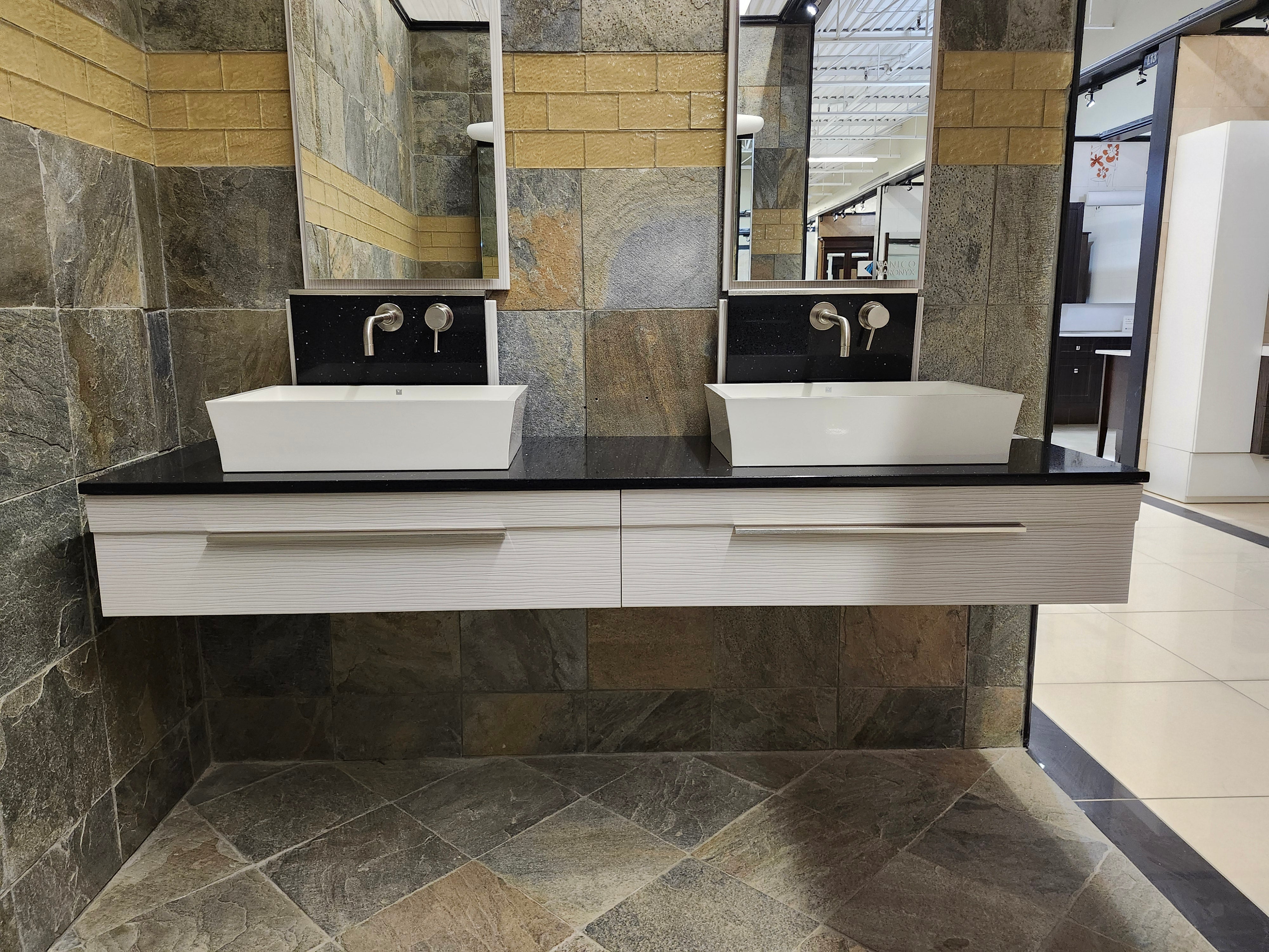 72" Vanico Soho Vanity Combo (as is) - 0