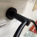 Unity 939 Series Robe Hook Bathroom Accessory Black Finish Floormodel Clearance As Is-8