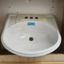 Kohler 19 x 17 Bathroom Sink Devonshire 8CC 3 Hole Predrilled Vanity Sink K2279-4 Floormodel Clearance As Is m10-1