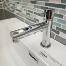 Bathroom Vanity Faucet single Hole and Single Lever Low Profile Floormodel Clearance Sold as is G6-6