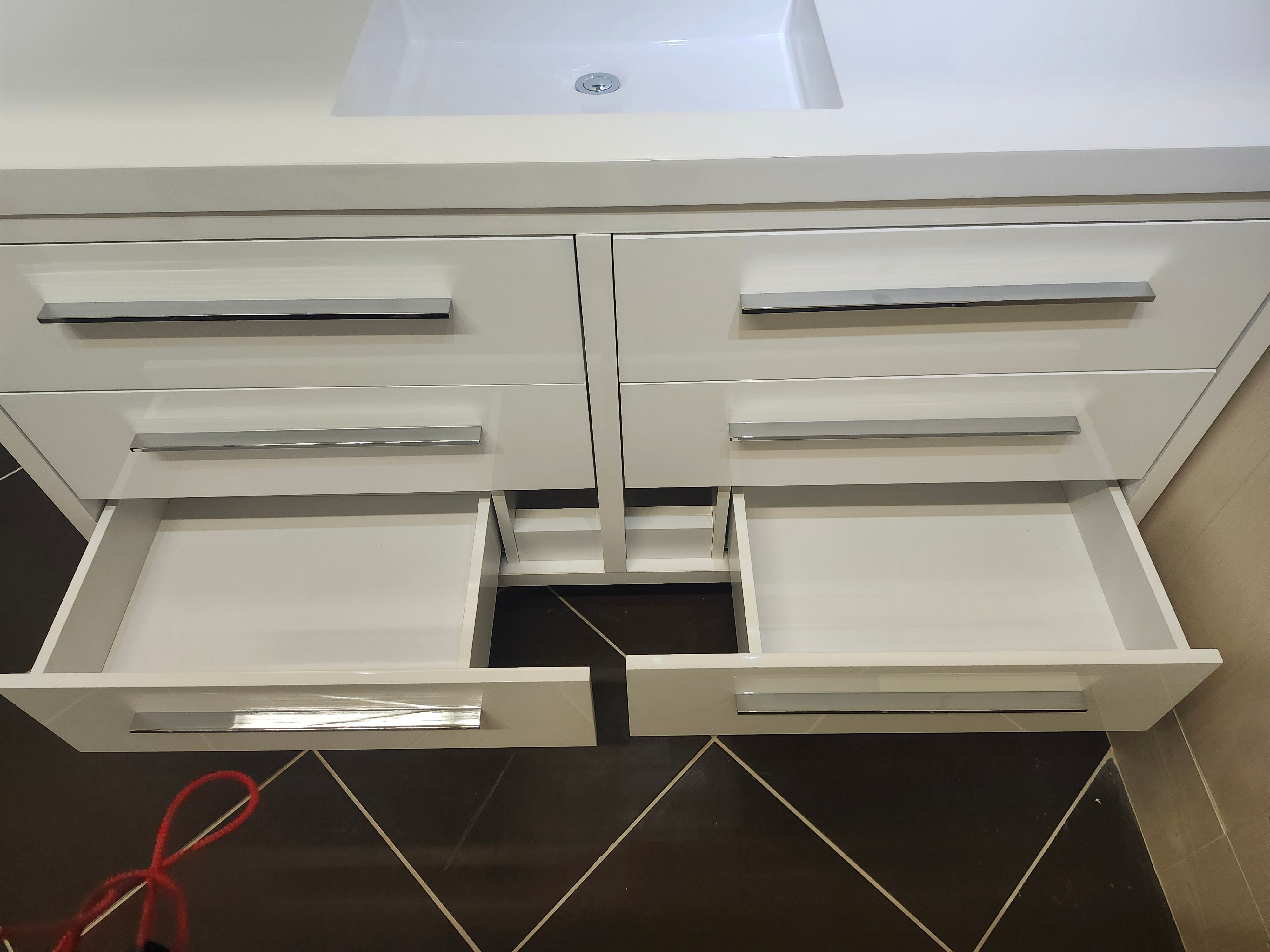 60" Aura Vanity with Countertop Combo (as is)