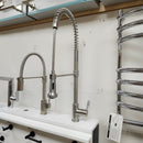 Gooseneck Kitchen Faucet Extra Large Floormodel Clearance Sold As Is-1