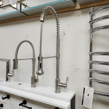 Gooseneck Kitchen Faucet Extra Large Floormodel Clearance Sold As Is