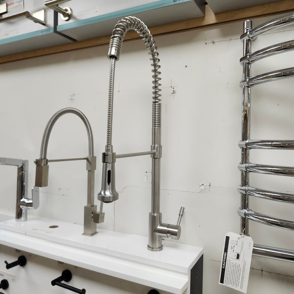 Gooseneck Kitchen Faucet Extra Large Floormodel Clearance Sold As Is