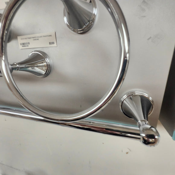 Brizo Traditional Chrome 4pc Bathroom Accessories Bundle Floormodel Sold As Is