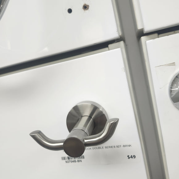 Vida 927 Series Double Robe Hook Bathroom Accessory Floormodel Clearance As Is