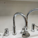 Rubi 3pc Roman Deck Tub Filler Floormodel Clearance as is-8