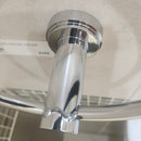 Rubinet H2O Towel Ring Bathroom Accessory Floormodel As is Clearance Chrome (H19)-6