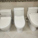 Toto Carlyle II Elongated Skirted 1pc Toilet with Seat Floormodel Clearance as is CST614CEFGA4 SS124 I8-3