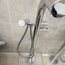 Victoria & Albert Roman Deck Faucet Floormount Thermostatic Tub Filler TU14 Floormodel clearance as is m8-3