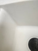 Diamond Silgranit 32" L x 21" W Double Basin Granite Undermount Kitchen Sink 400075 Floormount Clearance as is-10