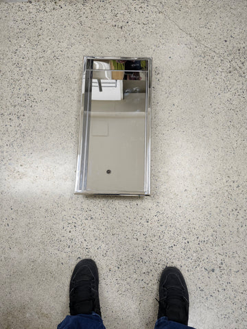 Rubinet 12 x 24 Shower Niche In Wall Accessory Chrome 9TWN2CHCH Floormodel As is