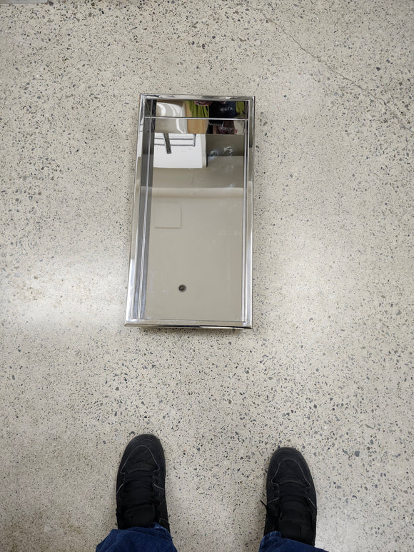 Rubinet 12 x 24 Shower Niche In Wall Accessory Chrome 9TWN2CHCH Floormodel As is