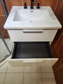 24" Vida Vanity and Countertop Combo with Mirror (as is)-5