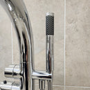 Victoria & Albert Roman Deck Faucet Floormount Thermostatic Tub Filler TU14 Floormodel clearance as is m8-3