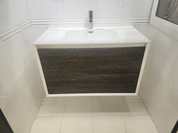 35" Flisa Fifth Avenue Wall Vanity with Countertop Combo (as is)